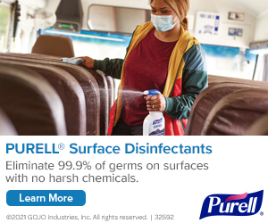 Surface spray for education from Gojo