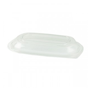 Dome Lid For 16-32oz Rectangle Clear 252/cs