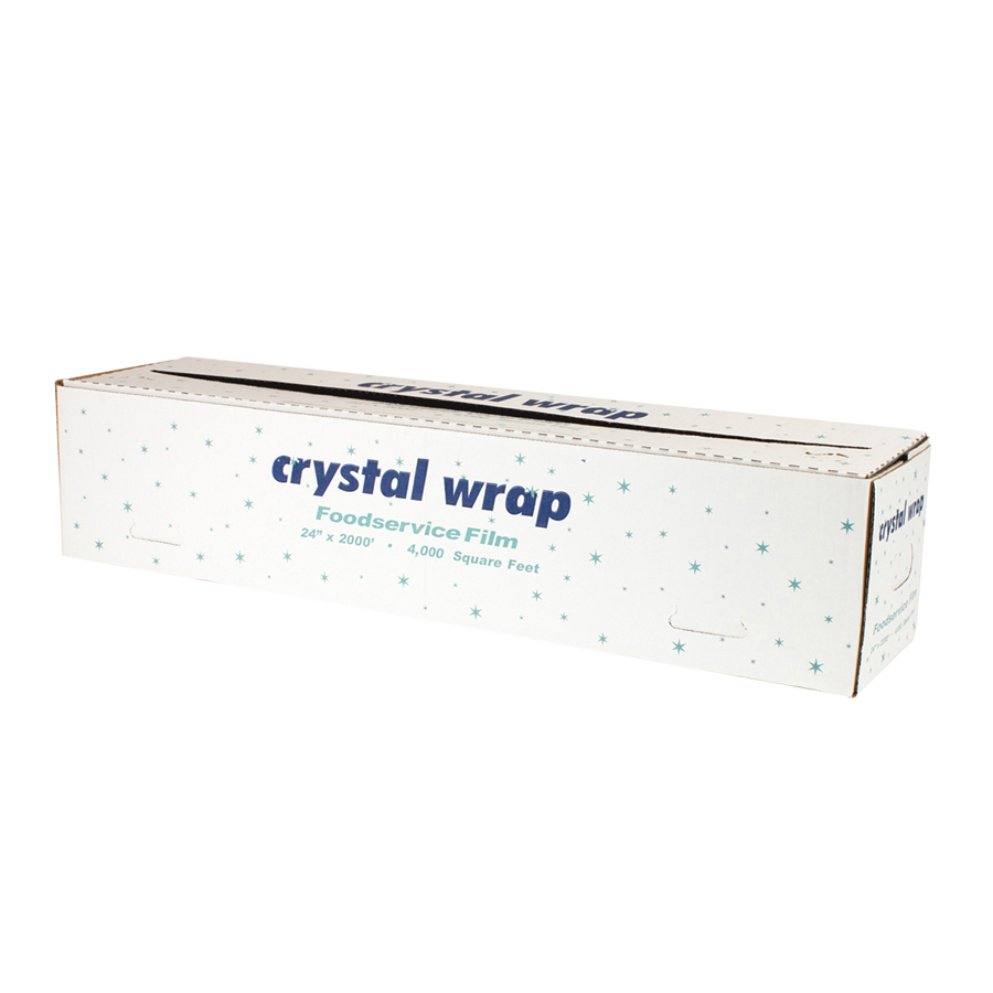 Pvc Film Crystalwrap Cutterbox 24"X2000' Roll