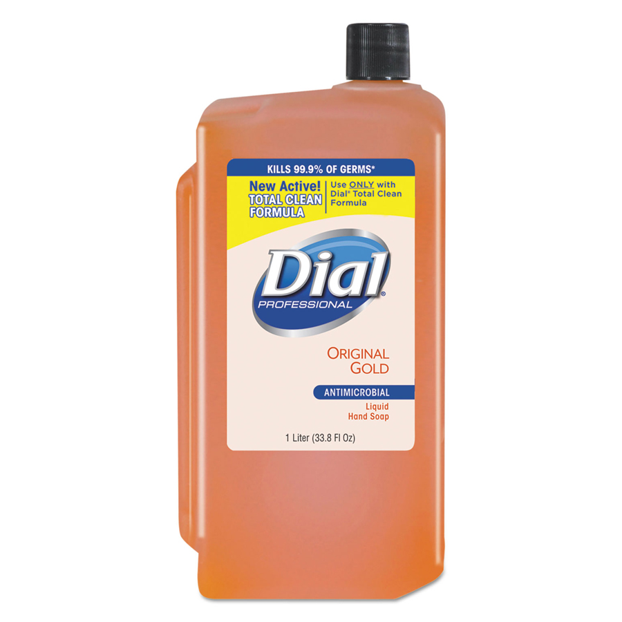 Dial Antimic Liquid Soap Gold 1Liter 8/cs