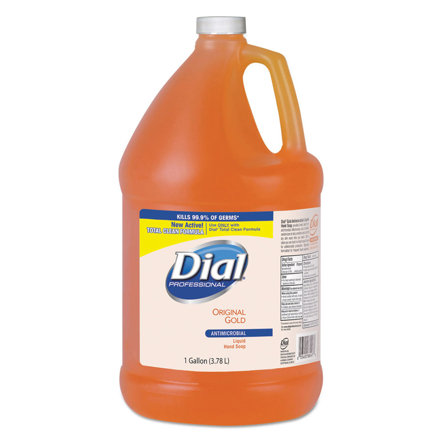Dial Hand Soap Liquid Antimicrobial Gal 4/cs
