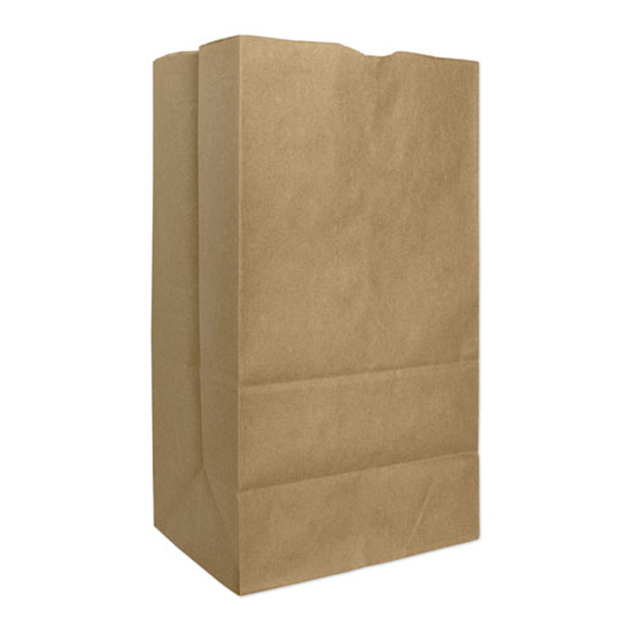 Paper Bag Brown Hvy 25# 8.25x6x15.8 57#BS 500/bl