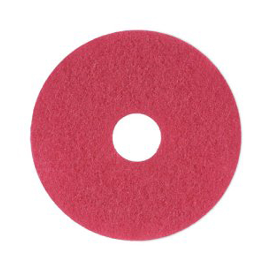 Buffing Floor Pads 13" Red 5/cs