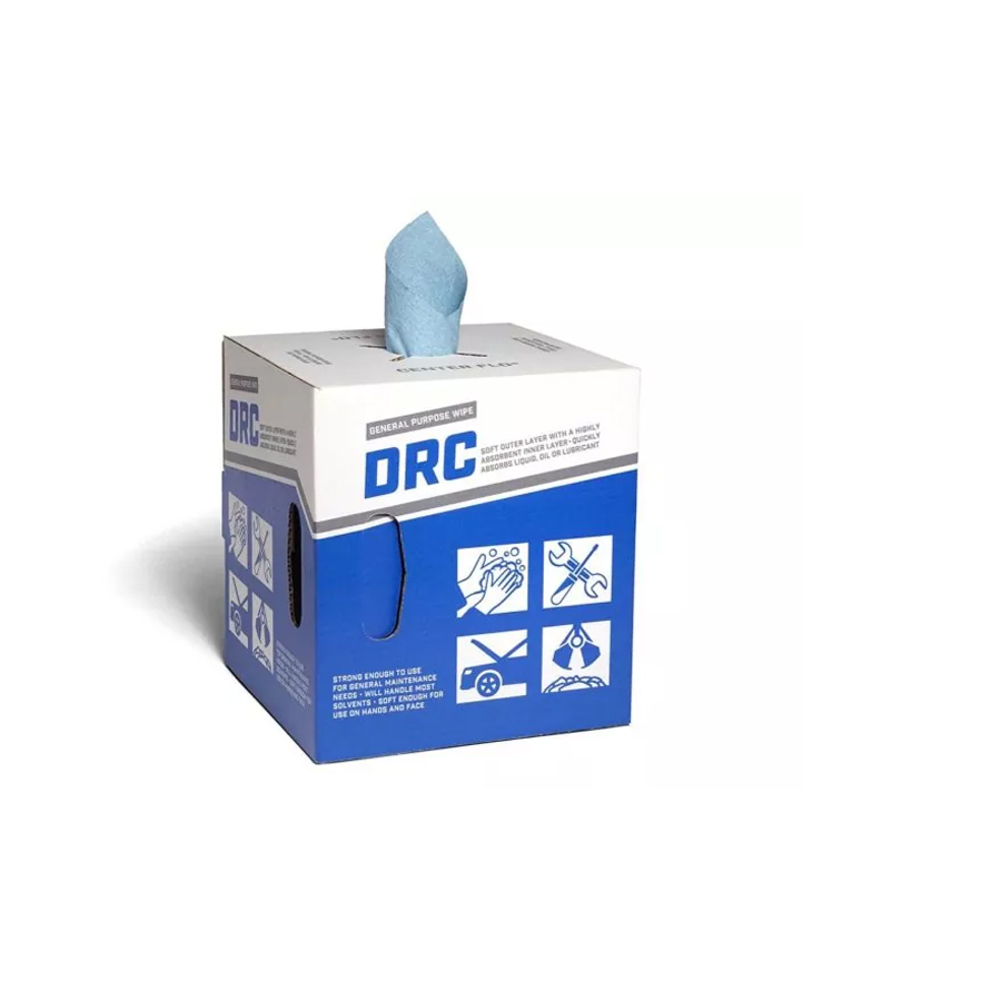 Drc Wiper Hvy Centerpull Blue 9.75"X14" 1120/cs