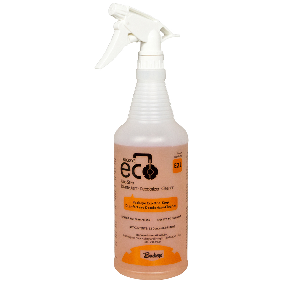 E22 Bottle & Spray/empty Disinfect/Cleaner Each