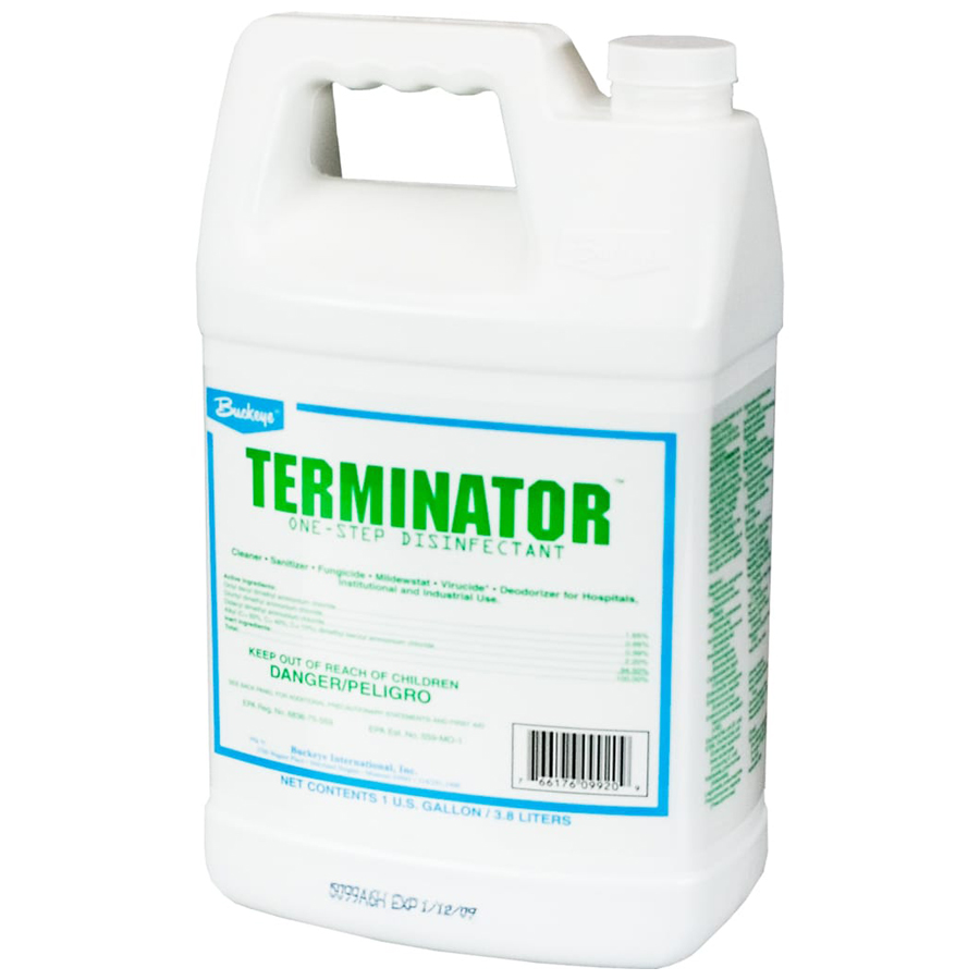 Terminator One-Step Disinfectant 4gal/cs