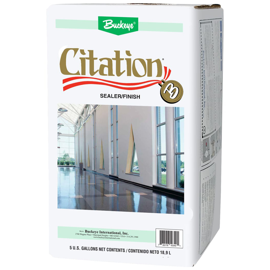 Citation Floor Sealer And Finish  5gal Bib Ea