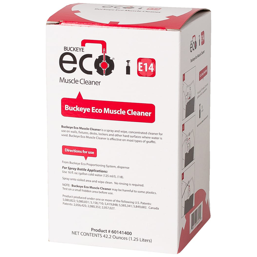 Eco E14 Muscle Cleaner 1.25lb Bag 4/cs