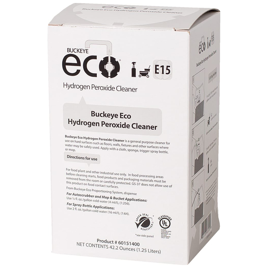 Eco E15 Hydrogen Peroxide 1.25lb Bag 4/cs