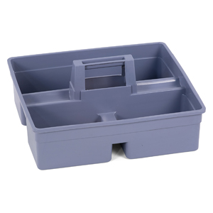 3-Compartment Caddy For Janitor Cart Ea