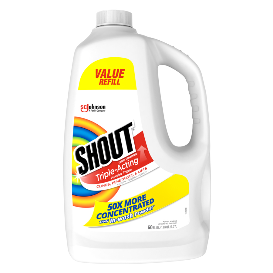 Shout Laundry Stain Remover 60oz 6/cs