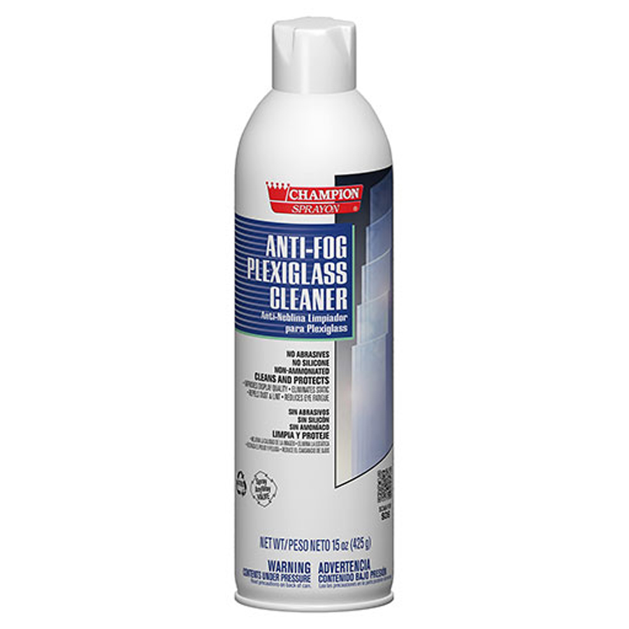 Schilling Supply AntiFog Plexiglass Cleaner Aero 15oz 12/cs