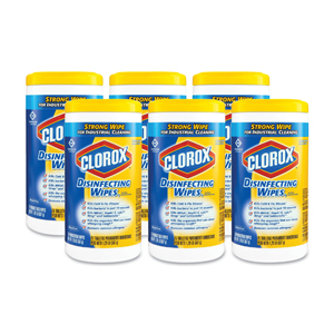 Clorox Disinfect Wipe Lemon 7"X8" 75/Can 6/cs