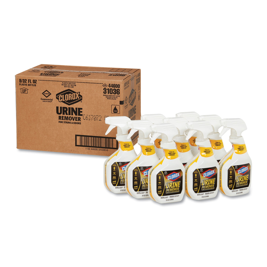 Clorox Urine And Stain Remover 32oz 9/cs