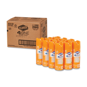 Clorox 4-In-One Disinf Sanit Citrus 14oz 12/cs