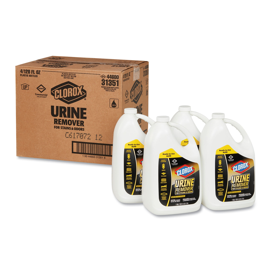 Clorox Urine And Stain Remover Gallon 4/cs