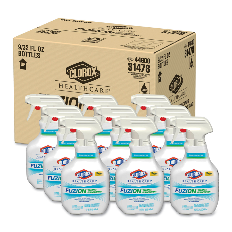Clorox Healthcare Disinf Spray Fuzion 32oz 9/cs