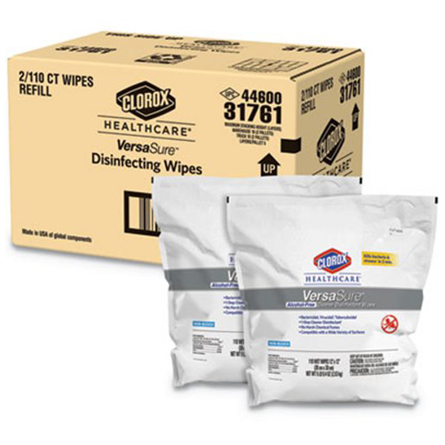 VersaSure Cleaner Disinf Wipe 1Ply 12x12 220/cs