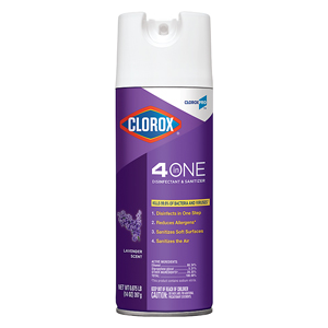 Clorox 4-In-One Disinf Lavender 14oz 12/cs