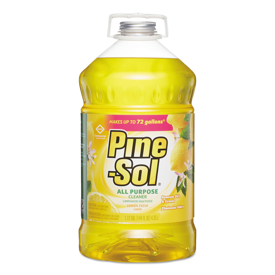 Pinesol Lemon Cleaner 144oz 3/cs