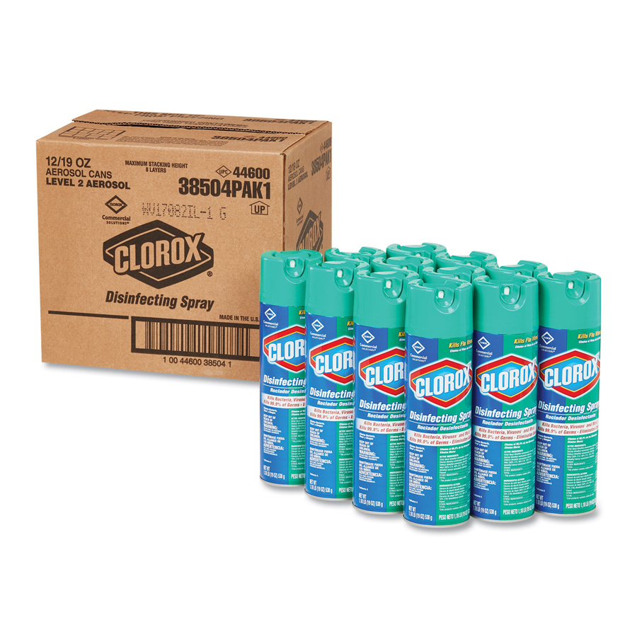 Clorox Disinf Spray  Fresh Scent 19oz 12/cs