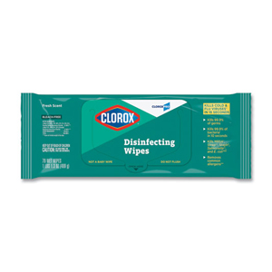 Clorox Disinfecting Wipe Fresh Scent 70/Pack 9/cs