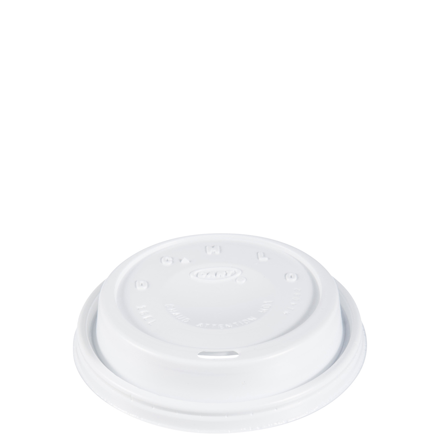 Dome Lid Cappuccino White For 16oz 1000/cs