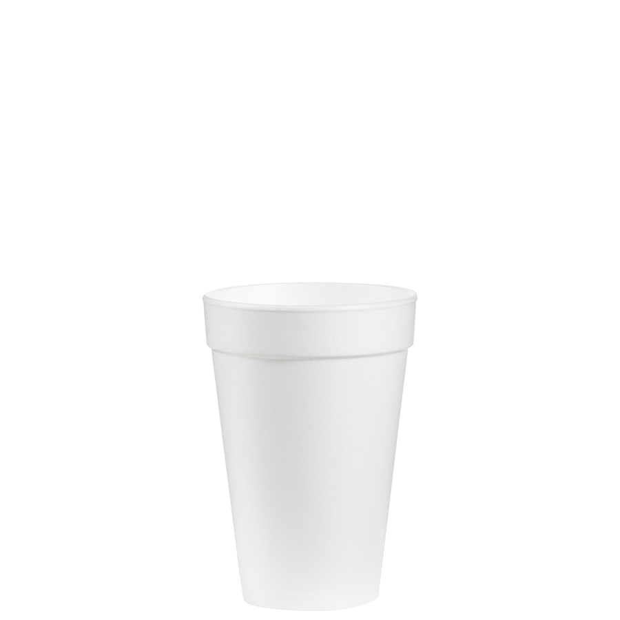 Foam Cup 16oz White 1000/cs