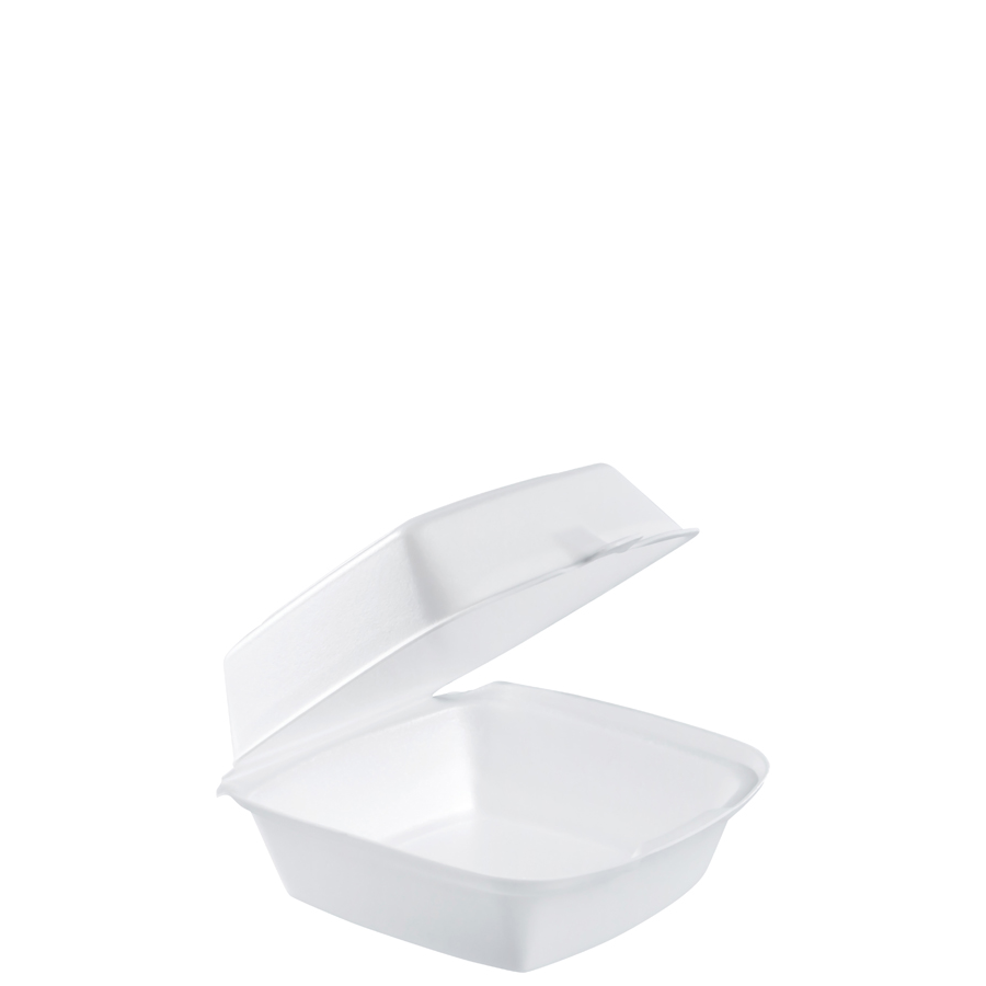 Foam Carryout 1-Section 5.8"X6"X3" 500/cs