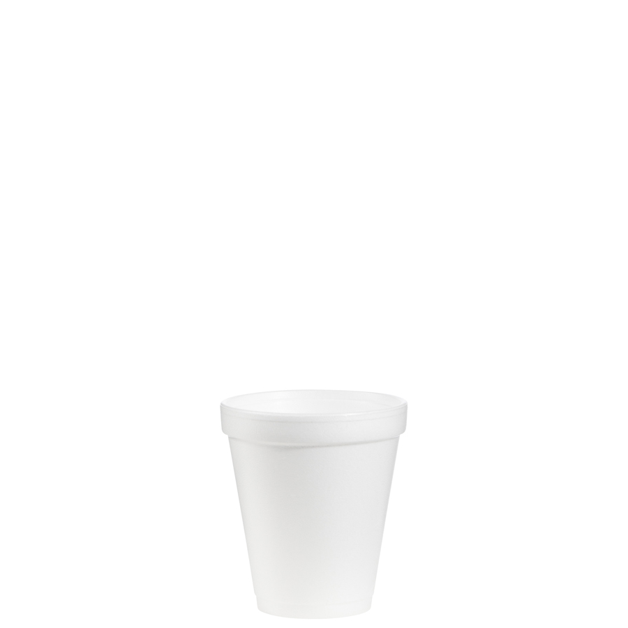 Foam Cup 8oz White 1000/cs