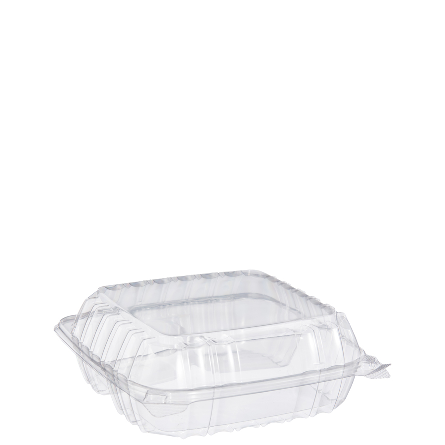 Clearseal Container 3Sec Clear 9"X8"X3" 250/cs