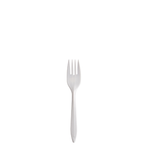 Plastic Fork Medium  Weight White 1000/cs