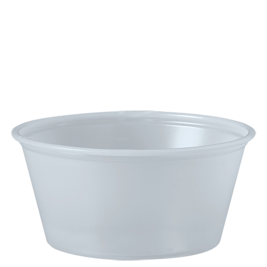 Plastic Portion Cup  3.25oz Translcnt 2500/cs