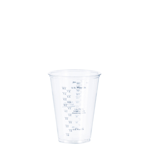 Plastic Medicine Cup 10oz Graduated 1000/cs