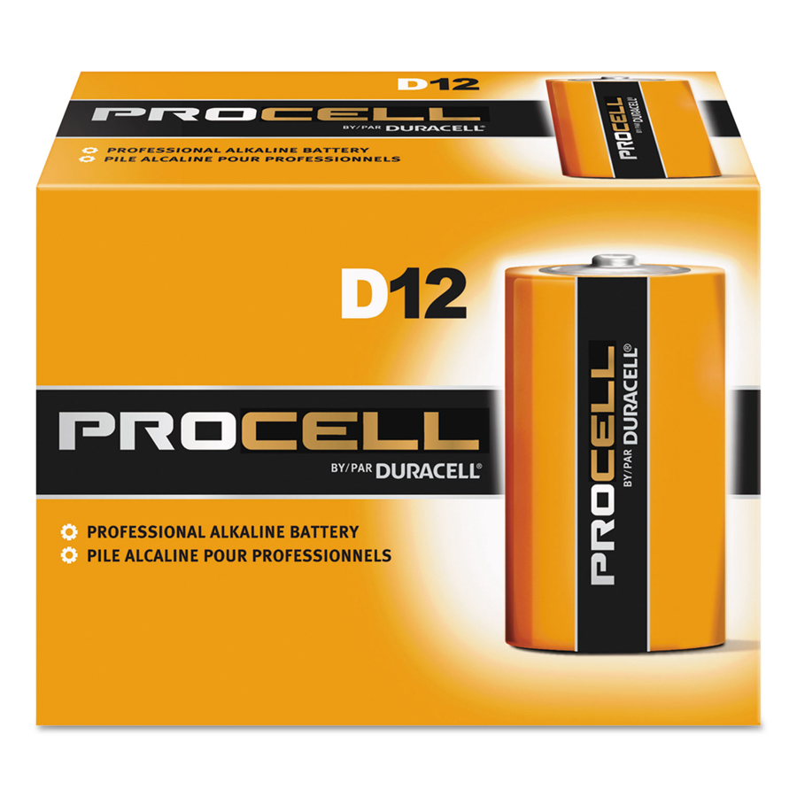 Procell Battery Size D 72/cs