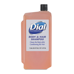 Dial Shampoo Body Wash Hypoallergenic 1L 8/cs