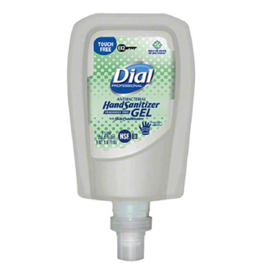 Dial Hand Sanitizer Fit X2 Touch Free 1L 3/cs