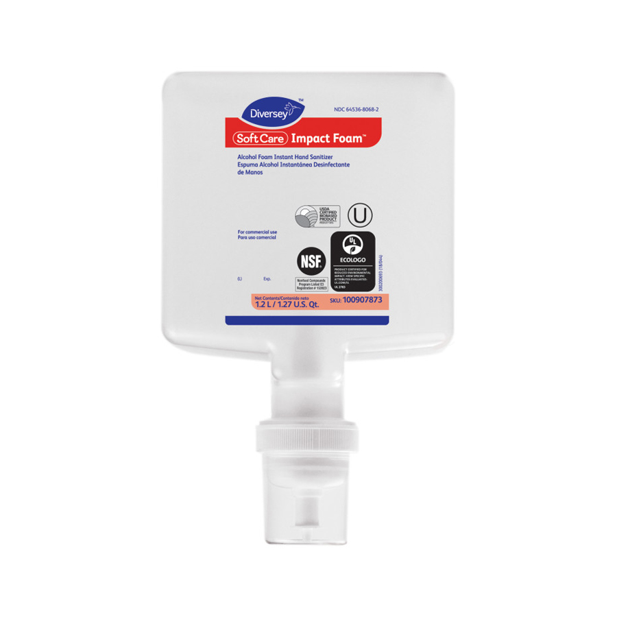 Hand Sanitizer Impact Foam 1.2L 6/cs