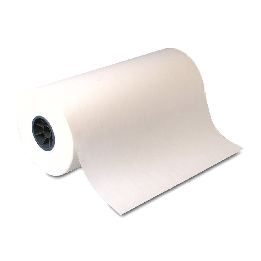 Locker Paper 18" 44# White 1100' Roll