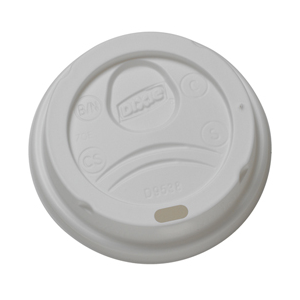 Dome Lid White For 8oz Perfectouch Cup 1000/cs