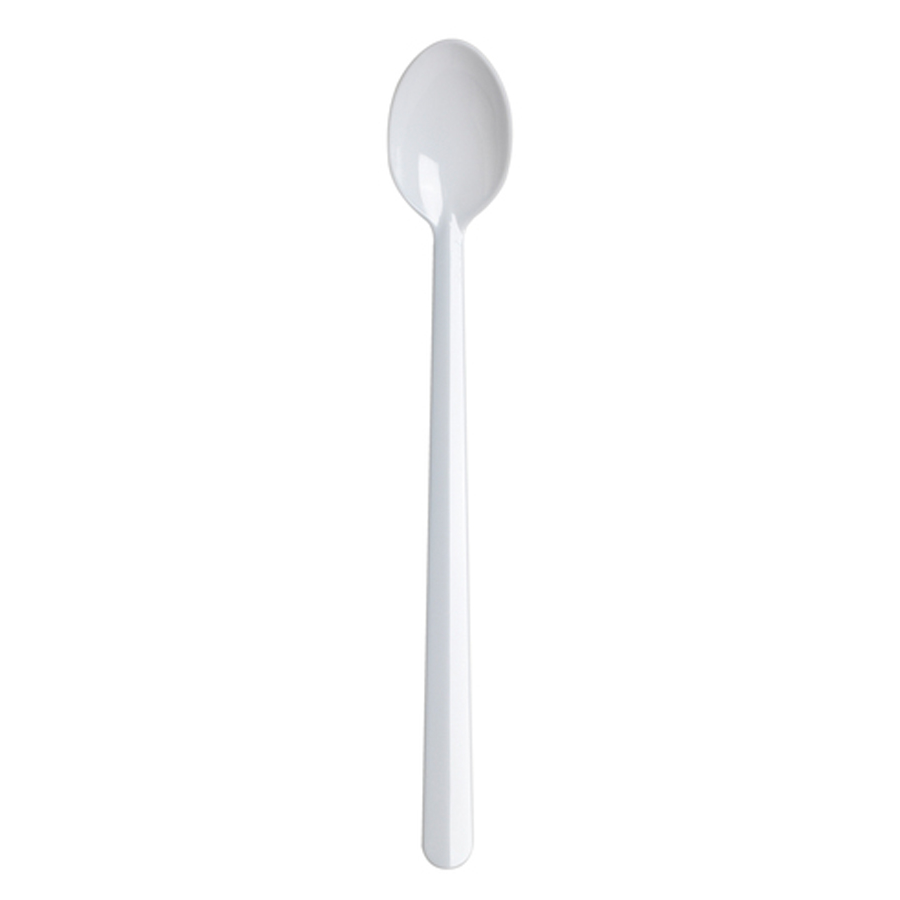 Plastic Soda Spoon  Medium White 1000/cs