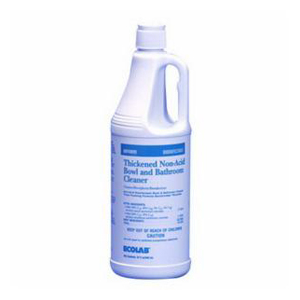 Ecolab Bathroom Cleaner 32oz LtBlu Thcknd 12/cs