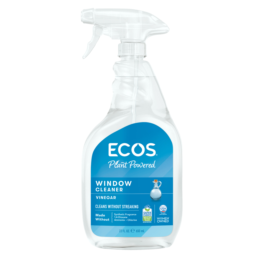 Earth Friendly Glass Clnr Vinegar 32oz 6/cs