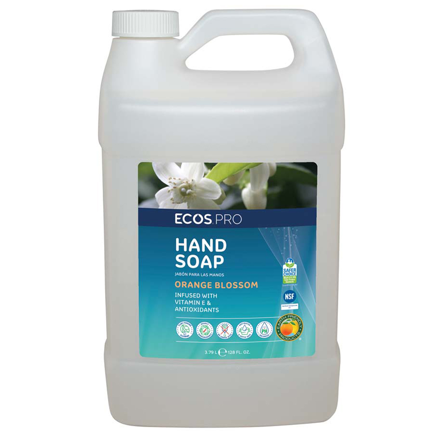 Earth Friendly Hand Soap Orange Blossom Gal 4/cs