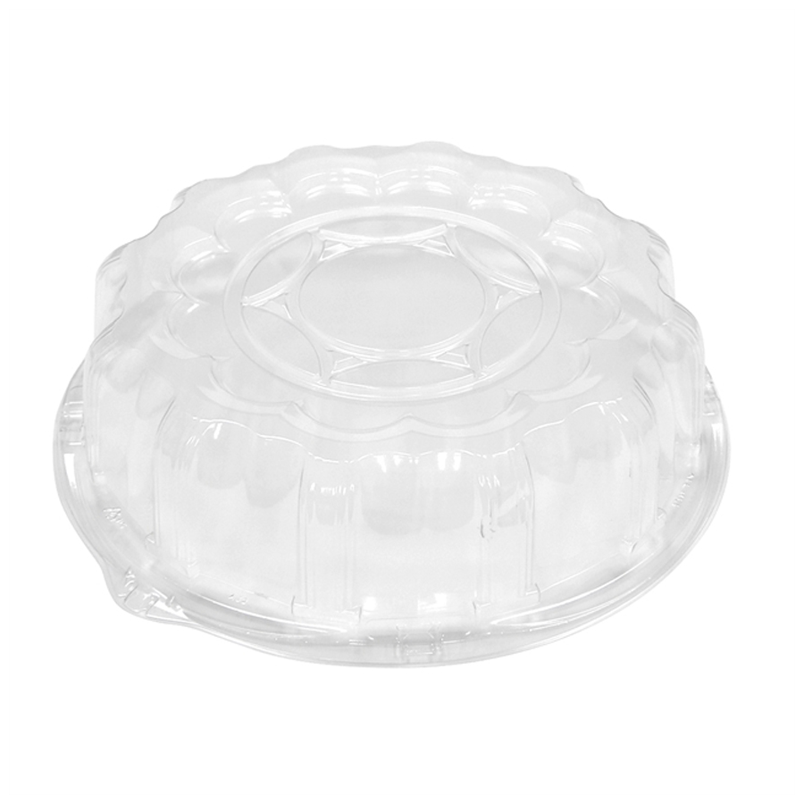 Plastic Dome Lid For 12" Tray Clear 50/cs