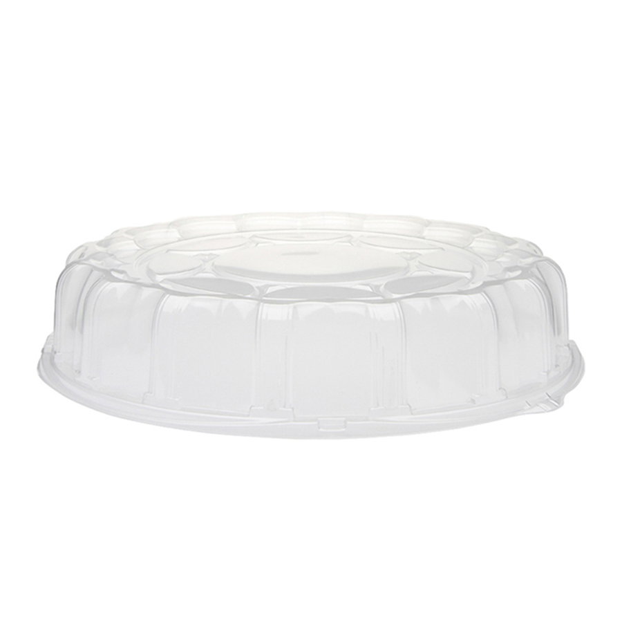 Plastic Dome Lid For 16" Tray Clear 50/cs