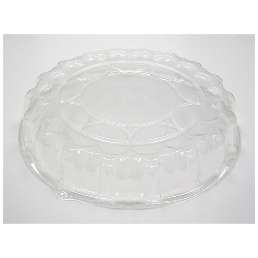 Plastic Dome Lid For 18"  Tray Clear 50/cs