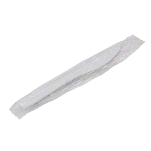 Knife Heavy Weight Wrapped White 1000/cs