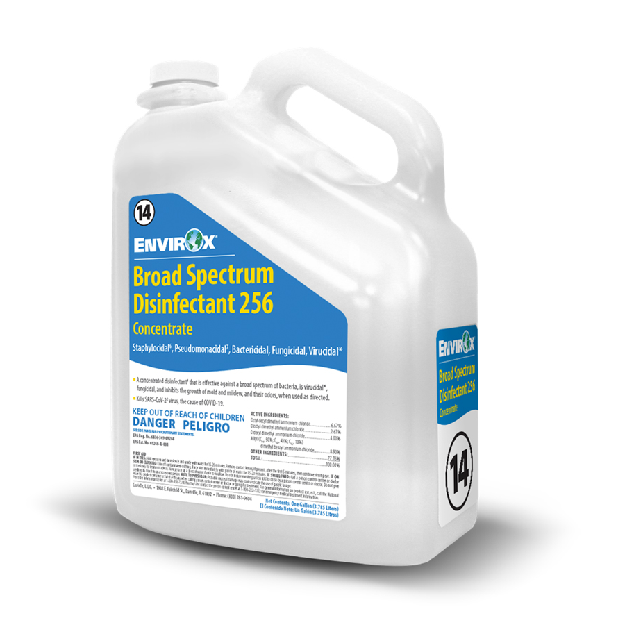 Broad Spectrum 256 Disinfectant Gal 2/cs