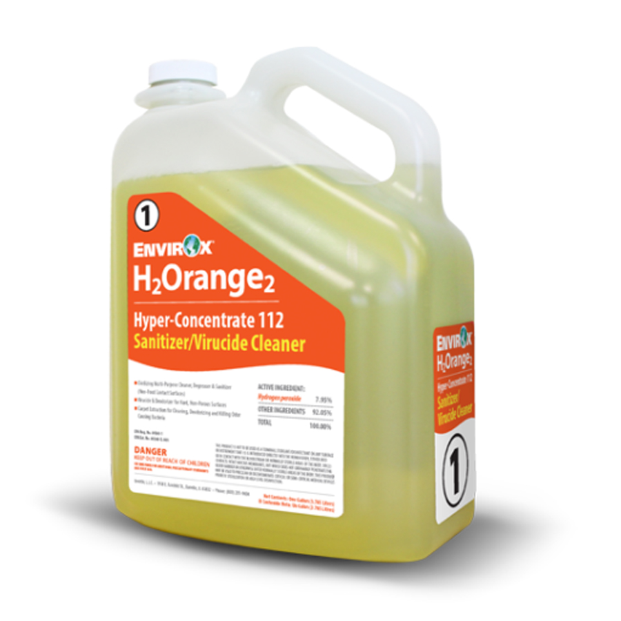 H2Orange2 Concentrate112 Sanitizer Clnr Gal 2/cs